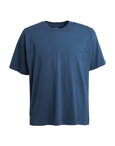 Slate blue Jersey T-shirt OVERSIZED ORGANIC T-SHIRT
