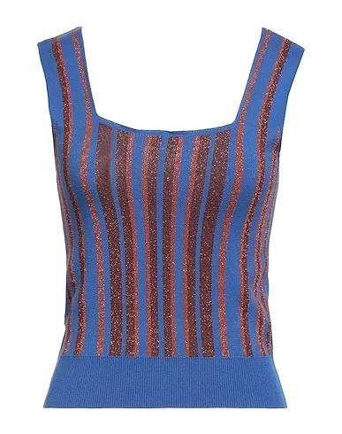 Slate blue Knitted Top