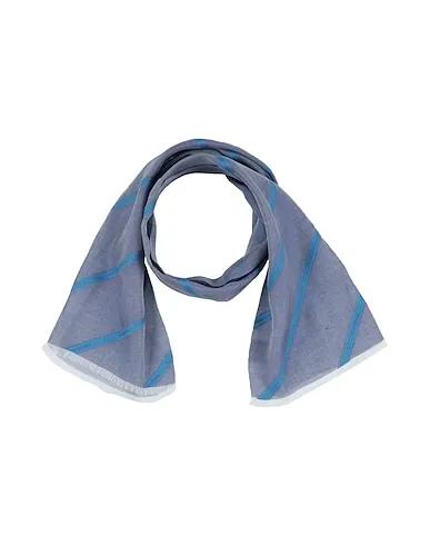 Slate blue Organza Scarves and foulards