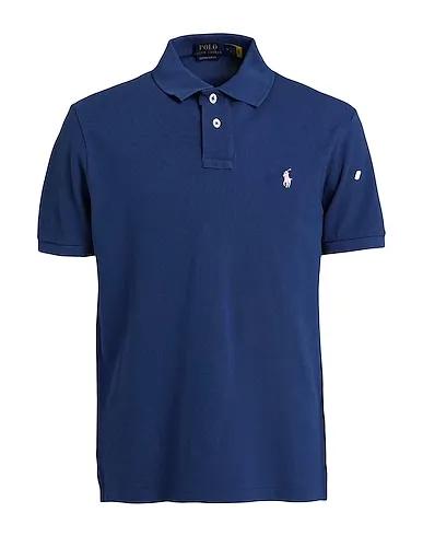 Slate blue Piqué Polo shirt