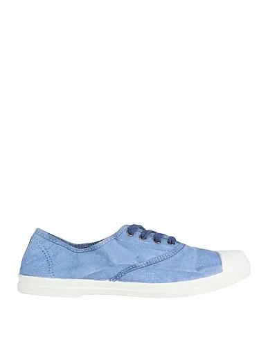 Slate blue Plain weave Sneakers