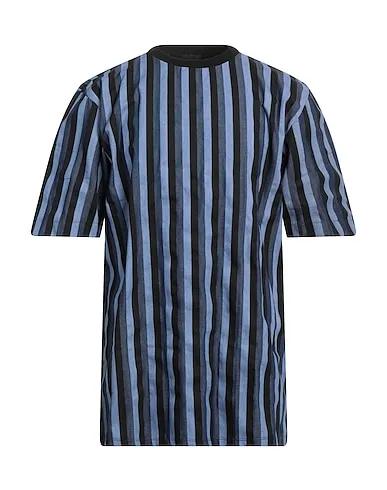 Slate blue Plain weave T-shirt