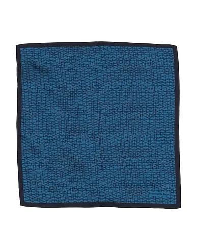 Slate blue Satin Scarves and foulards