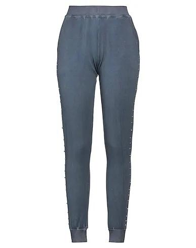 Slate blue Synthetic fabric Casual pants