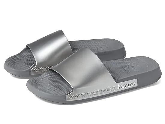 Slide Classic Metallic Flip-Flop Sandal