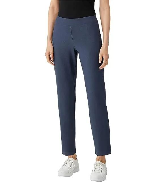 Slim Ankle Pants in Washable Stretch Crepe