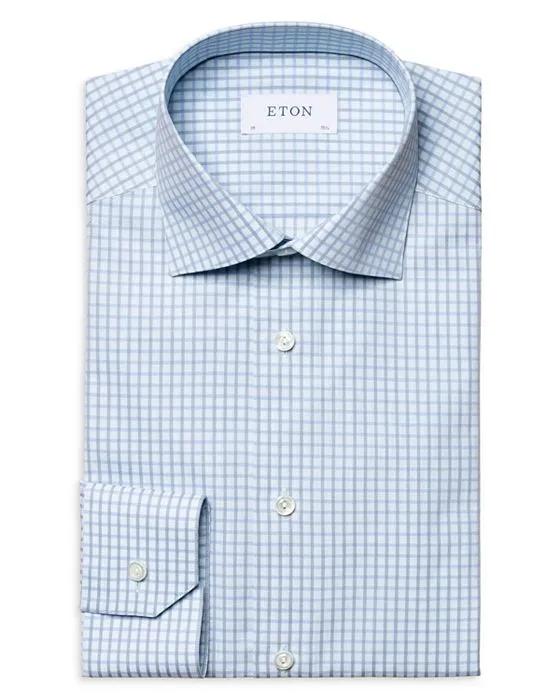 Slim Fit Check Dress Shirt