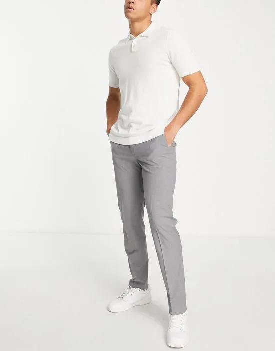 slim smart trouser in grey