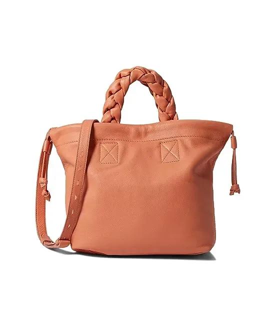 Small Cinched Crossbody - Puffy Braided