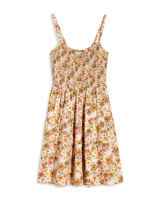 Smocked Mini Dress