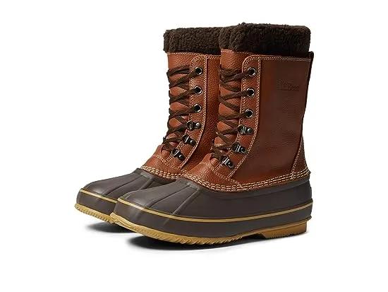 Snow Boot Tumbled Leather Lace
