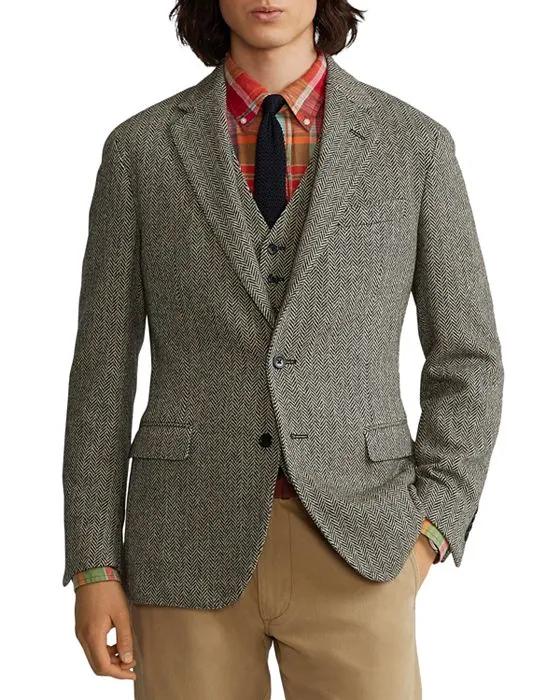 Soft Herringbone Sport Coat