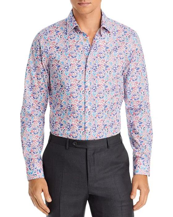 Soho Floral Print Slim Fit Shirt
