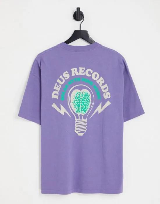 solar myth t-shirt in purple exclusive to ASOS