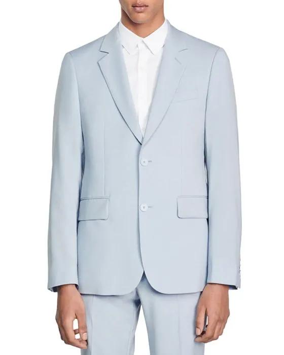 Solid Classic Fit Suit Jacket