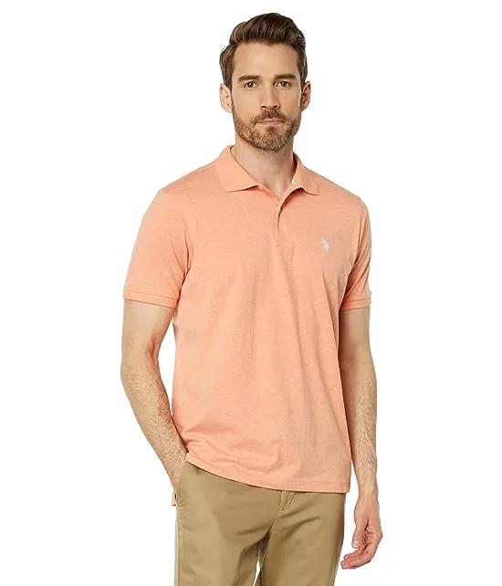 Solid Jersey Polo Shirt