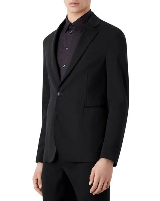 Solid Regular Fit Blazer 