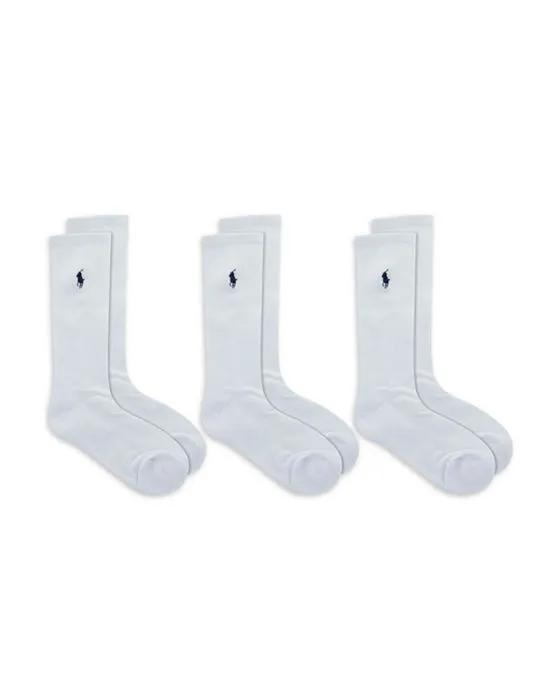 Ralph Lauren, 3Pk Liner Socks, Women, Trainer Socks