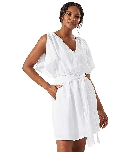 St. Lucia Split Shoulder Dress Cover-Up