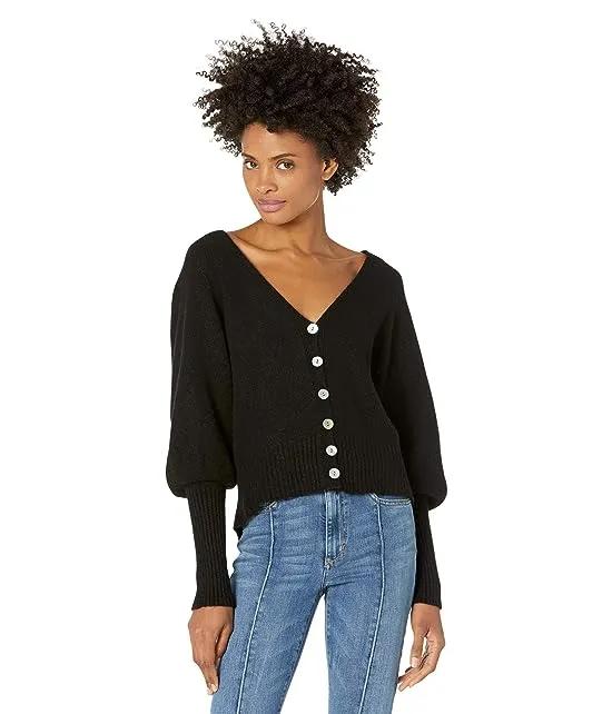 Stacey Puff Sleeve Cardigan