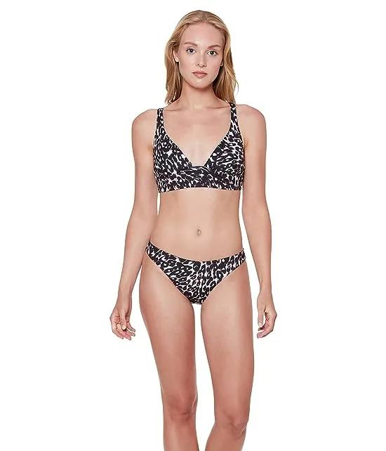 Stay Cool Leopard Cinch Back Hipster