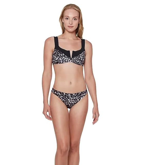 Stay Cool Leopard V-Wire Bralette