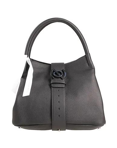 Steel grey Baize Handbag