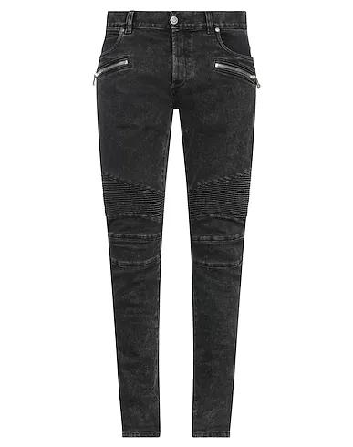 Steel grey Denim Denim pants