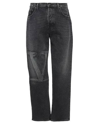 Steel grey Denim Denim pants