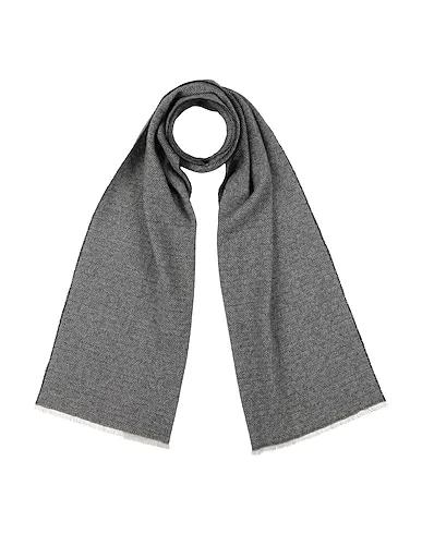 Steel grey Flannel Scarves and foulards