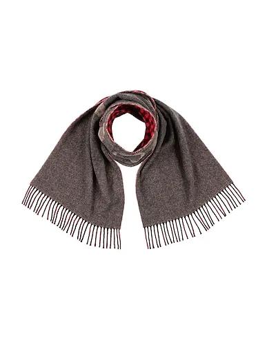 Steel grey Flannel Scarves and foulards