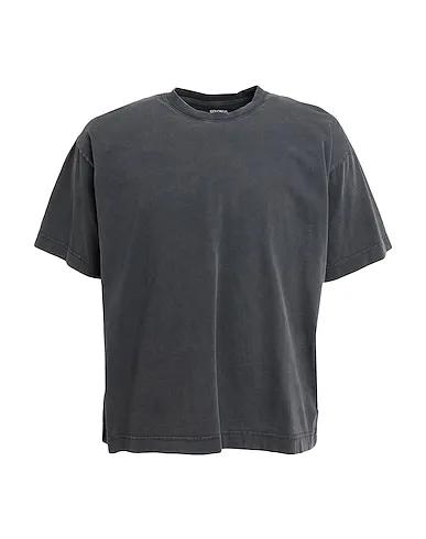 Steel grey Jersey T-shirt OVERSIZED ORGANIC T-SHIRT

