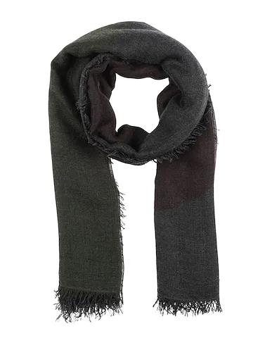 Steel grey Knitted Scarves and foulards