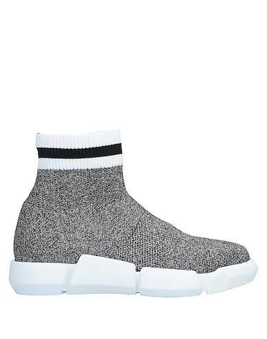 Steel grey Knitted Sneakers