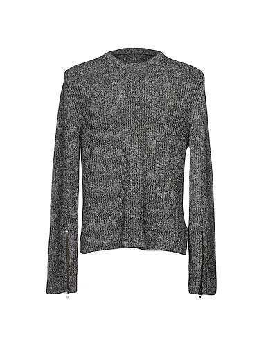 Steel grey Knitted Sweater