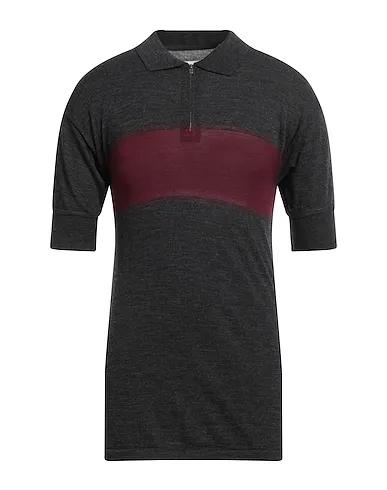 Steel grey Knitted Sweater