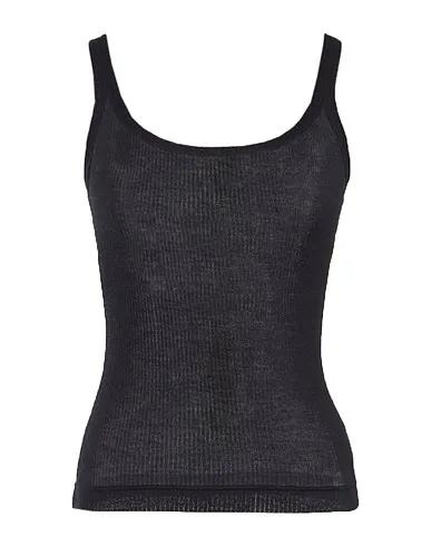 Steel grey Knitted Top
