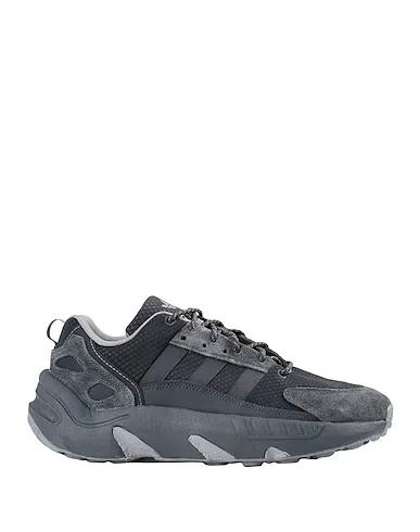 Steel grey Leather Sneakers ZX 22 BOOST
