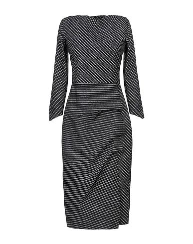 Steel grey Midi dress