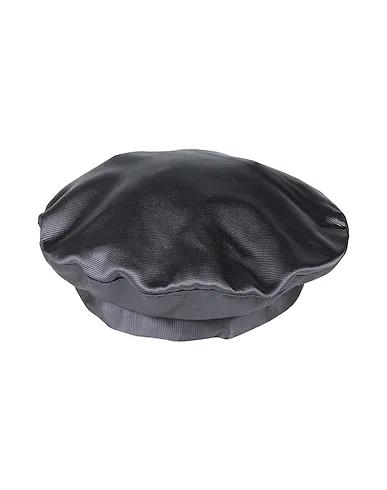 Steel grey Satin Hat