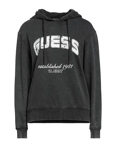 Steel grey Sweatshirt Hooded sweatshirt