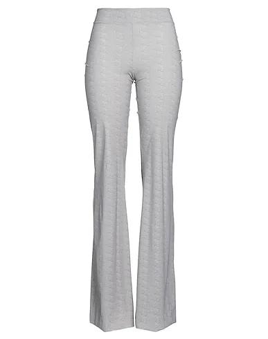 Steel grey Synthetic fabric Casual pants