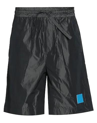 Steel grey Techno fabric Shorts & Bermuda