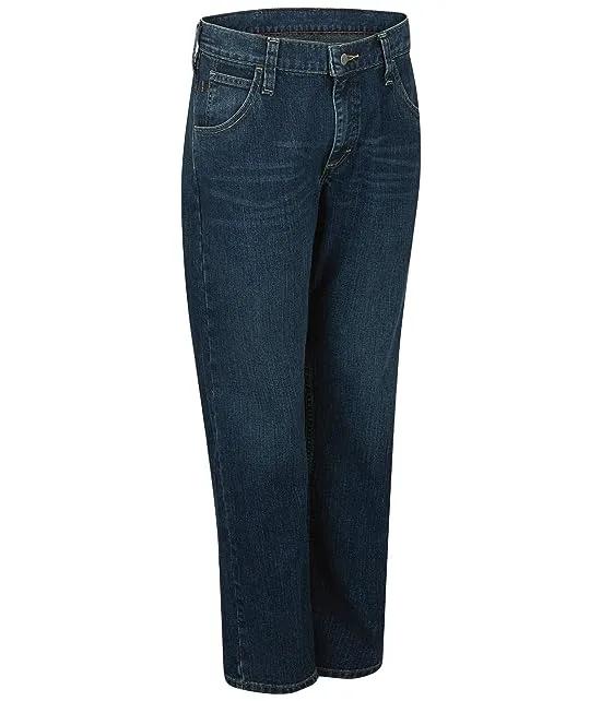 Straight Fit Jeans with Stretch