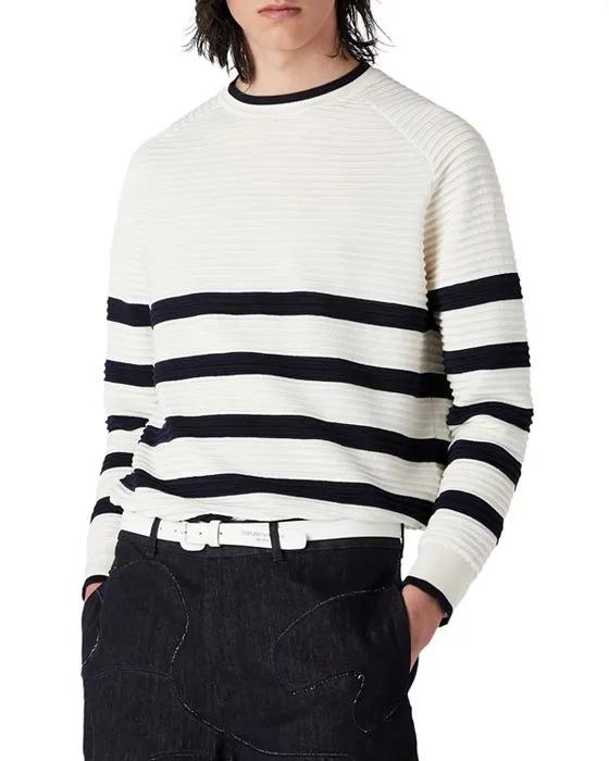 Striped Crewneck Sweater
