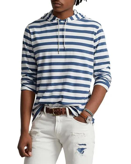 Striped Jersey Hooded Tee