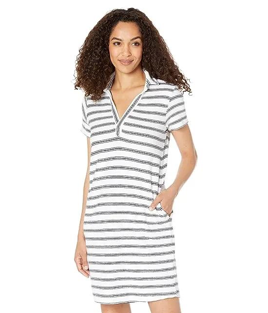 Striped Terry Dress