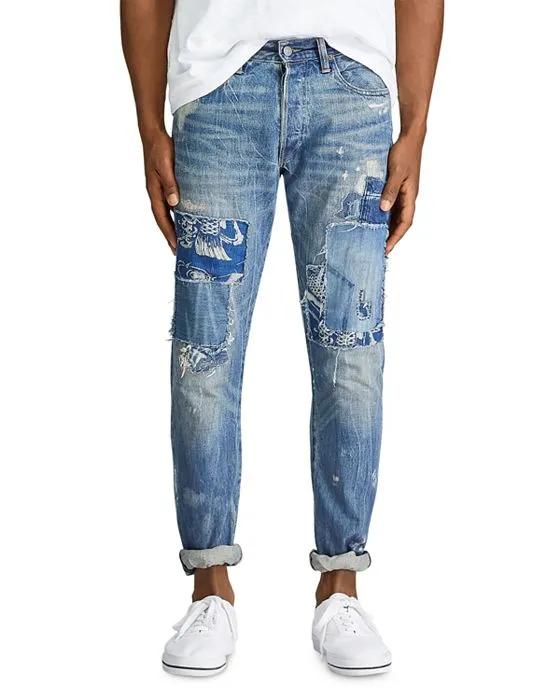 Sullivan Distressed Slim Fit Jeans  