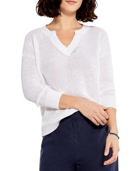 Summer V Neck Sweater