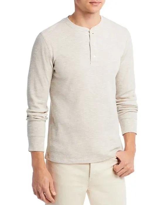 Sun Faded Thermal Long Sleeve Henley